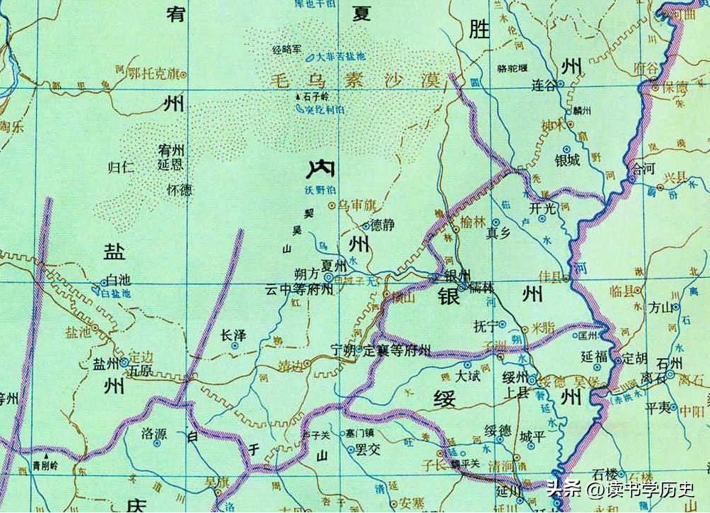 榆林最新地图揭示城市全新面貌